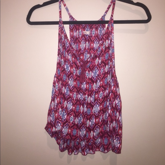 Hollister patterned tank top - Picture 1 of 3